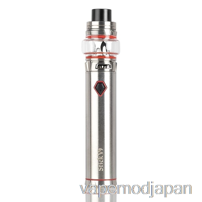 VAPE MOD スモーク スティック V9 & スティック V9 最大 60 ワット スターター キット V9 スタンダード - ステンレス